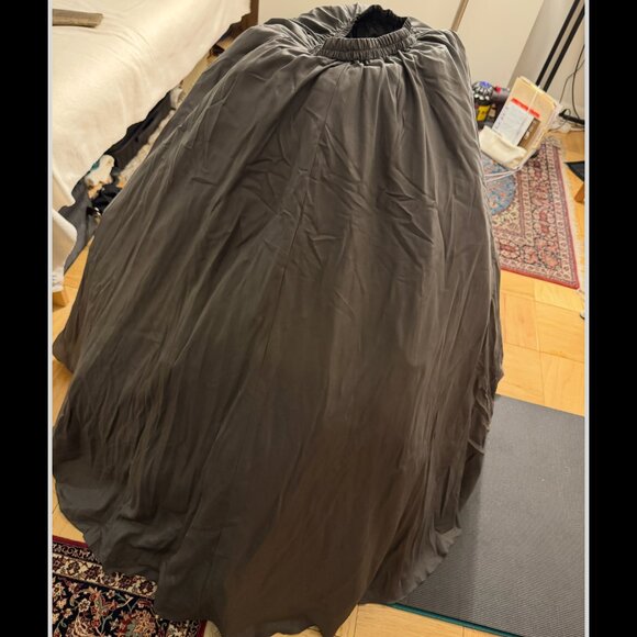 Silk + Tulle Morgane Le Fay Charcoal Gray Ball Skirt - Romantic & Rare - XS,S,M - Picture 14 of 17